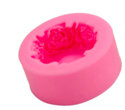 Forma na mýdlo, květiny - růže